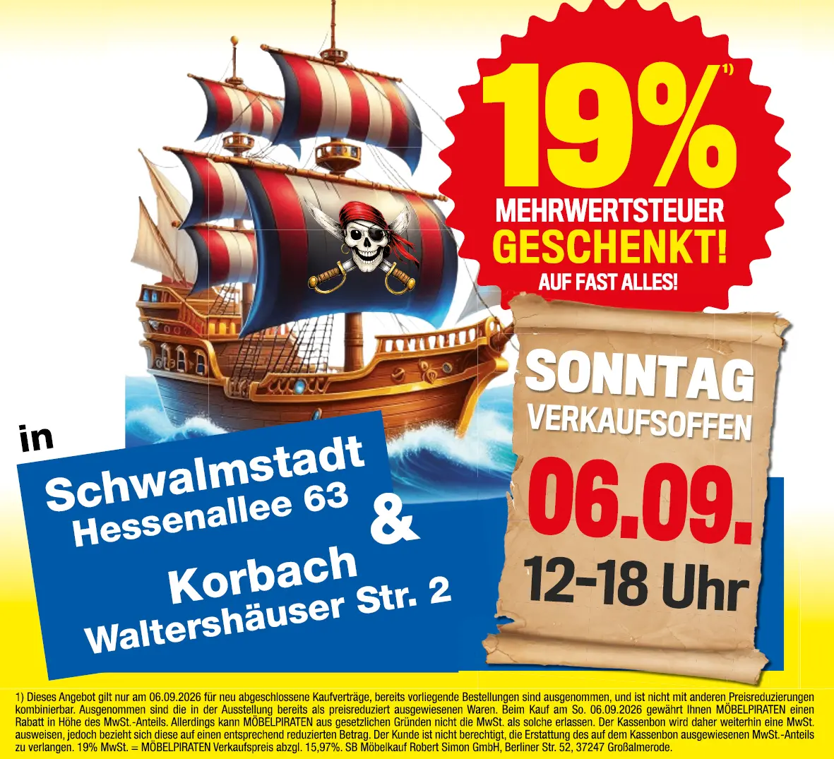 Mehrwertsteuer Aktion